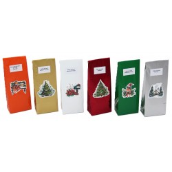 2510F Teebeutel mit 100gr Tee, Weihnachtsetikette