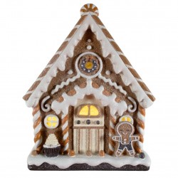 2149 LED maison pain d\'épice en résine