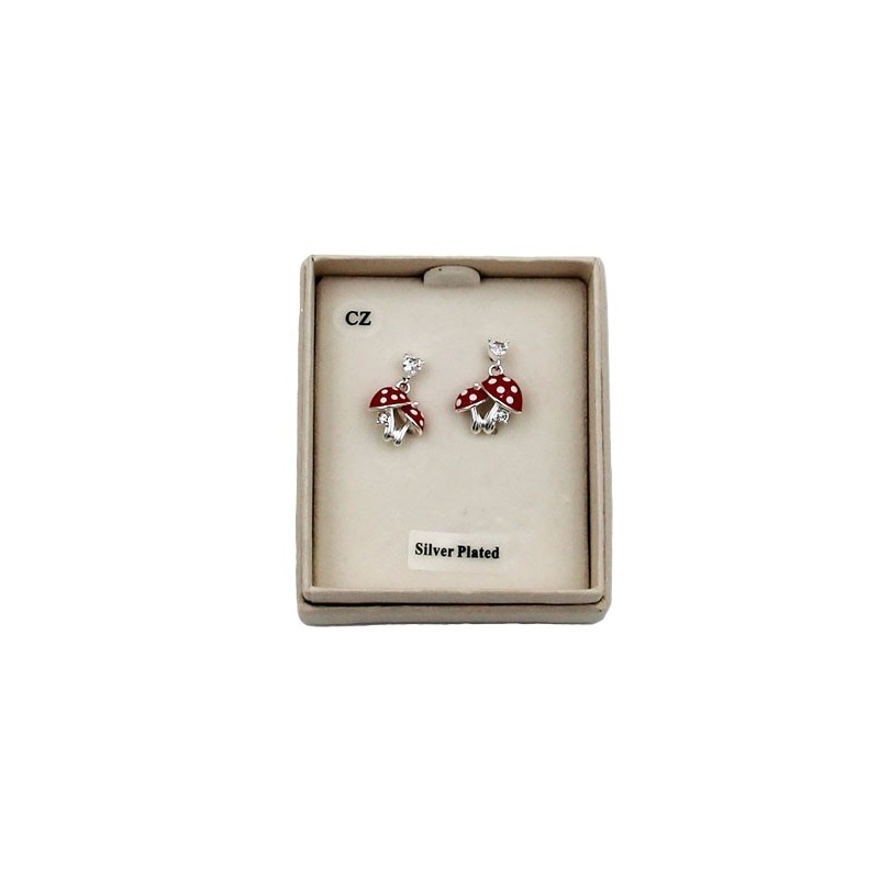 1738 Boucles d\'reilles en plaqué argent