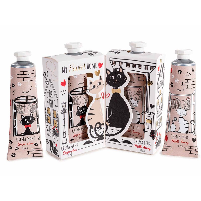 2379 Coffret cadeaux avec crème pour les mains et pieds