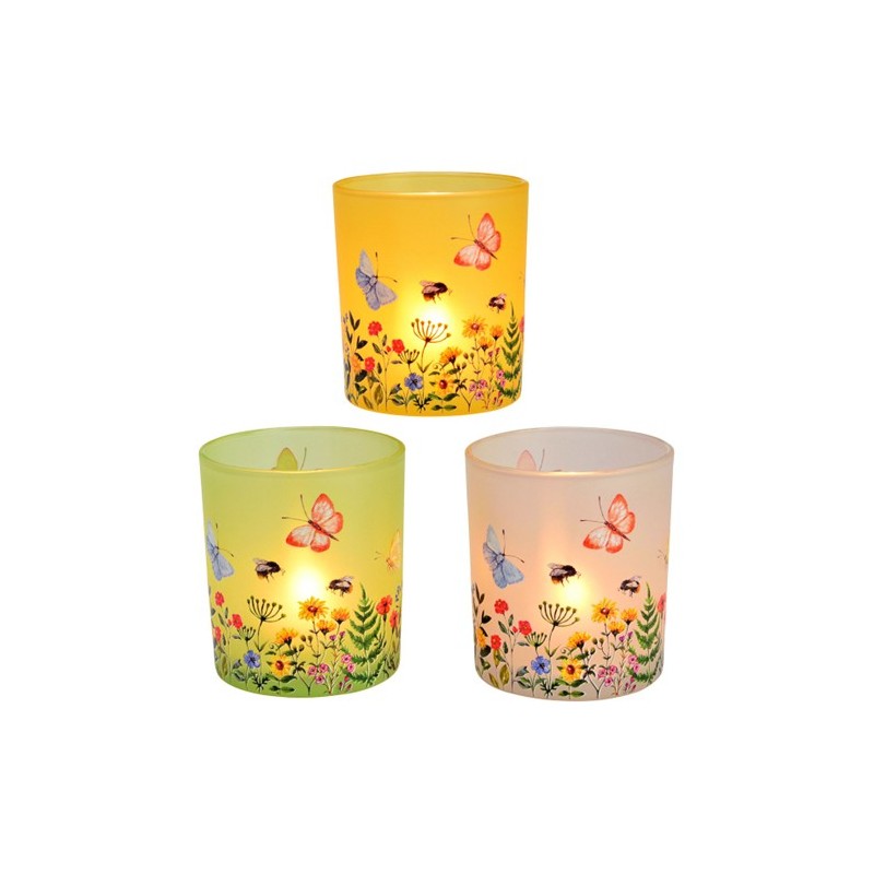 2430 Teelicht mit Duftkerze