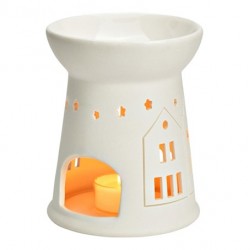 2448 Brûle-parfum en porcelaine