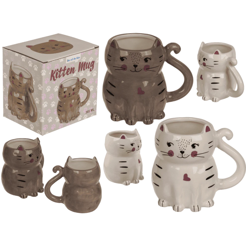 2469 Tasse Katze aus Keramik