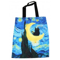 2526 Einkaufstasche Katze aus Baumwolle