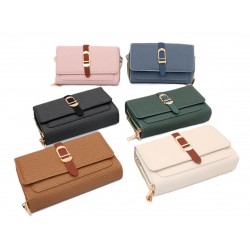 2538 Double portemonnaie avec bandoulière