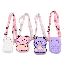 2552 Sac à main fille en silicone