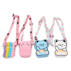 2552 Mädchen Handtasche aus Silikon