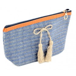 2554 Trousse de maquillage en paille