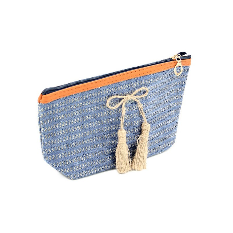 2554 Schminktasche aus Stroh