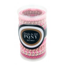 2575 Rolle mit 15 Armbänder elastisch aus Stoff