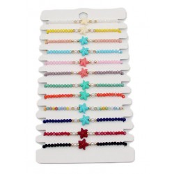 2579 Bracelet étoile de mer avec ficelle