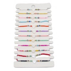 2578 Armband Herz mit Schnur