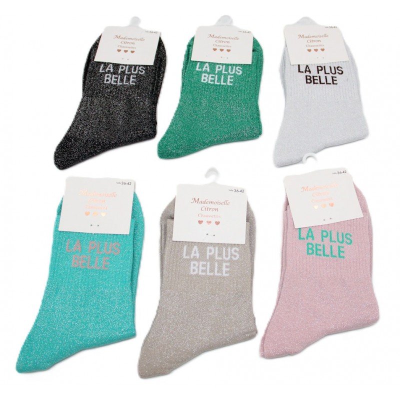 2567 Chaussettes \"la plus belle\"