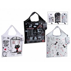 2602 Sac à commission pliable chats