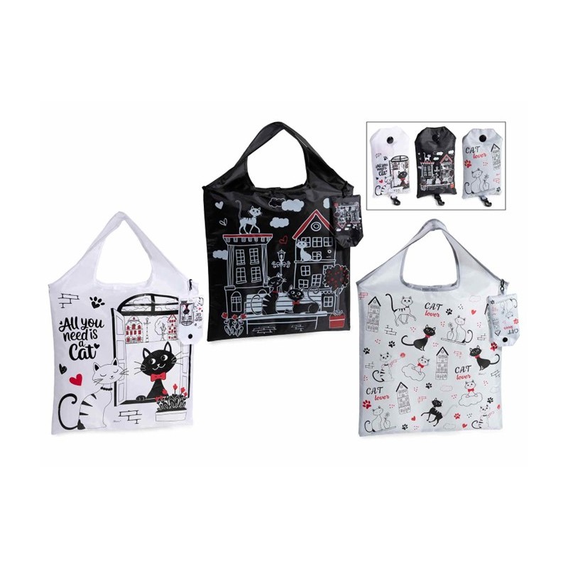 2602 Sac à commission pliable chats