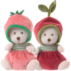 2505 Doudou animaux et fruits