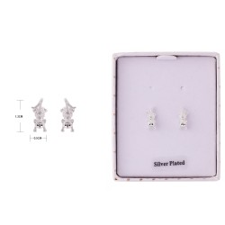 2641 Boucles d'oreilles en plaqauées argent