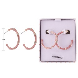 2639 Boules d'oreilles en plaquées or