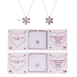 2645 Collier fille en plaqué argent