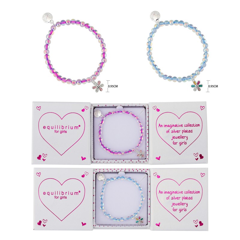 2644 Bracelet fille en plaqué argent