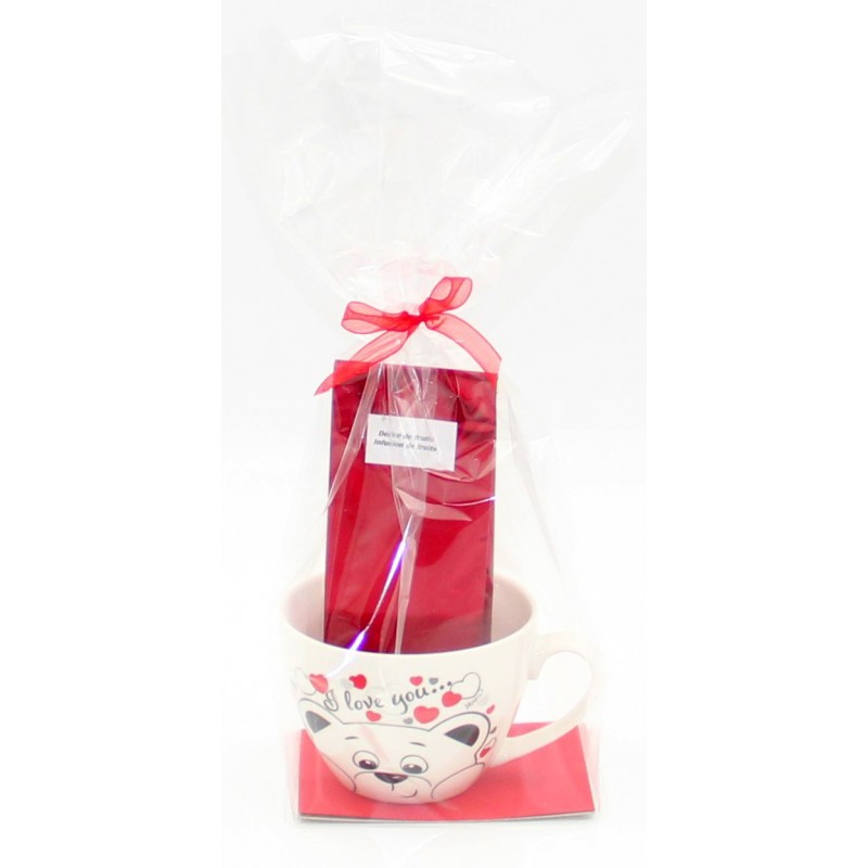 1532A Tasse en porcelaine ave thé