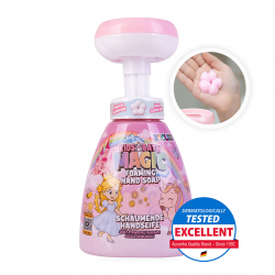 2651 Savon pour les mains avec distributeur mousseux de fleur 310 ml- Parfum fraise douce 