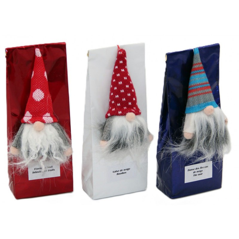 1323A Sachet de thé avec lutin à suspendre
