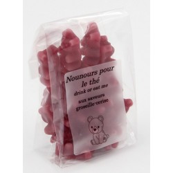 1933A Metalldose Weihnachtsstiefel mit Teebären