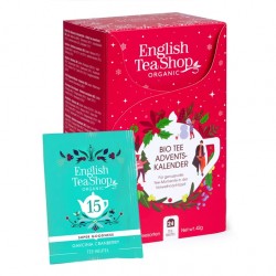 2653 Calendrier de l'Avent Marché de Noël avec sachets de thé bio
