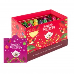 2654 Adventskalender Box mit Bio Teebeutel