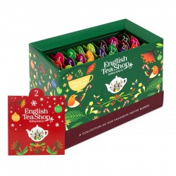 2654 Adventskalender Box mit Bio Teebeutel