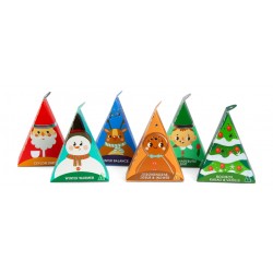2657 Boîte cadeaux avec pyramide de thé bio