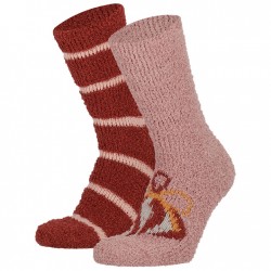 2687 2 Paires de chaussettes pour dames