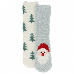 2687 2 Paires de chaussettes pour dames