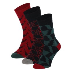 2684 Set cadeaux avec 3 paires de chaussettes homme