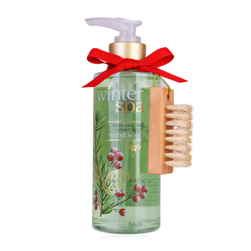 2737 Savon liquide pour les mains avec brosse à ongles
