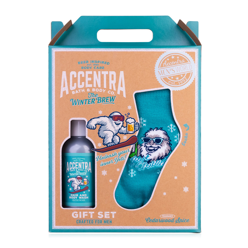 2763 Pflegeset mit Socken für Herren
