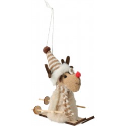 2794 Pendentif élan sur ski
