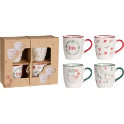 2795 Geschenkset mit 4 Tassen aus Keramik