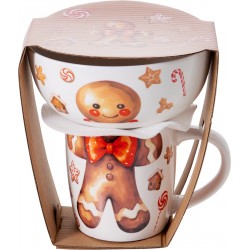 2799 Bol et tasse en porcelaine