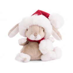 2820 Doudou bébé souris et lapin de Noël