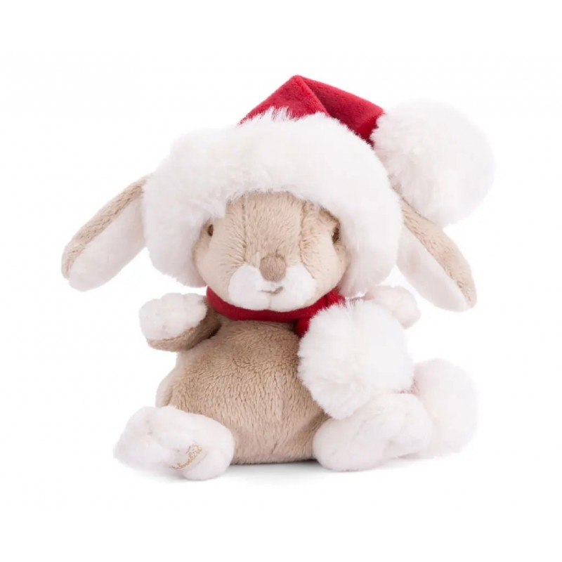 2820 Doudou bébé souris et lapin de Noël