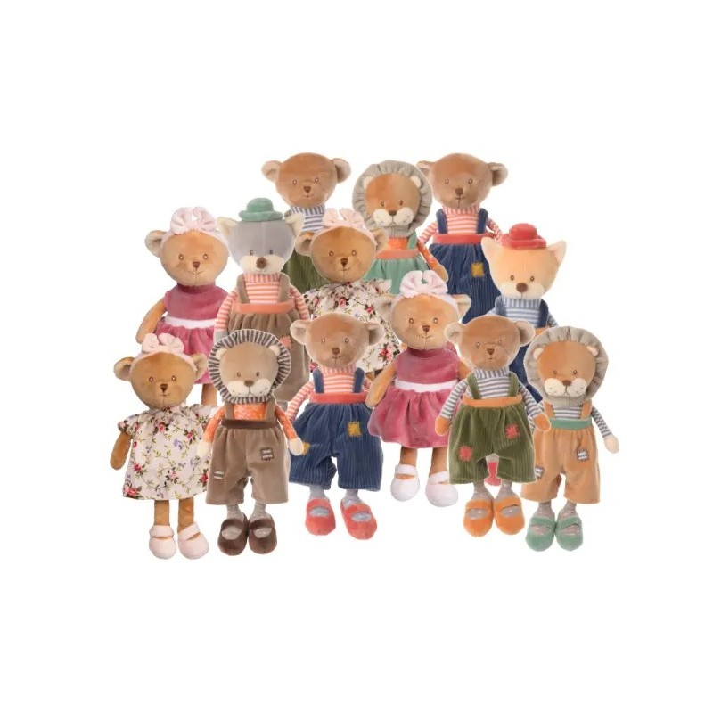 2822 Kuscheltier baby patchwork