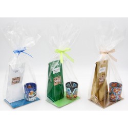 1961A Set cadeaux avec sachet de thé et photophore