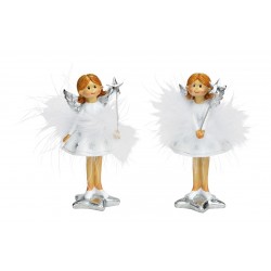 2063A Set cadeaux avec thé et déco anges