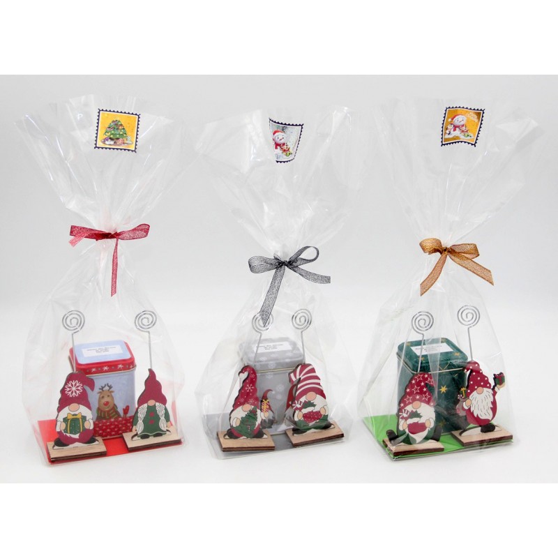 1124A Set cadeaux avec boîte de thé et porte-photos