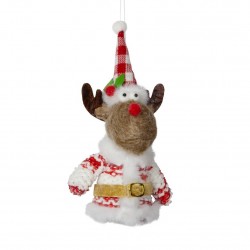 2143B Geschenkset mit Tee und Deko Elch