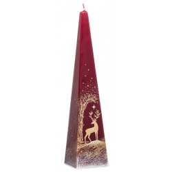 2143A Geschenkset mit Pyramide Kerze und Deko Elch