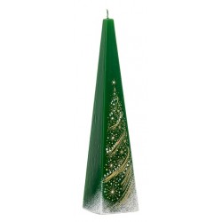 2143A Set cadeaux avec bougie pyramide et déco élan