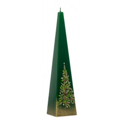 2143A Set cadeaux avec bougie pyramide et déco élan